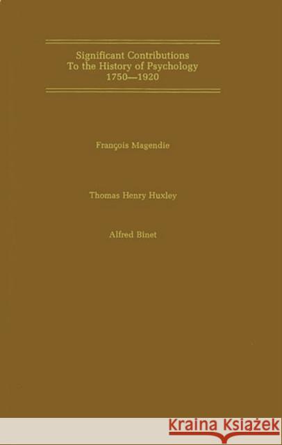 An Elementary Treatise on Human Physiology: On the Hypothesis That Animals Are Automata, and Its History: The Mind and Brain: Series E Physiological P Magendie, Francois 9780313269523 University Publications of America