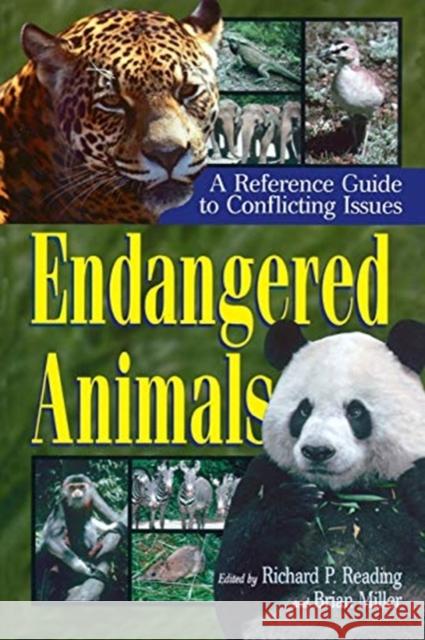 Endangered Animals: A Reference Guide to Conflicting Issues Richard P. Reading Brian Miller 9780313360879 Greenwood Press