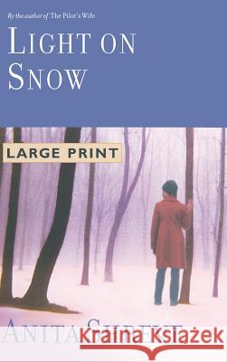 Light on Snow Anita Shreve 9780316000710 Little Brown and Company