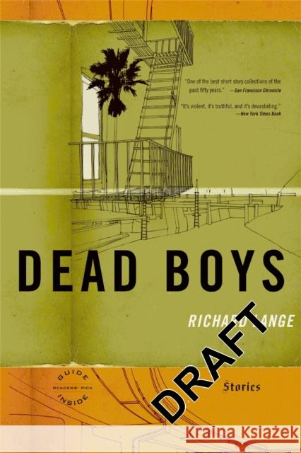 Dead Boys: Stories Richard Lange 9780316018807 Back Bay Books