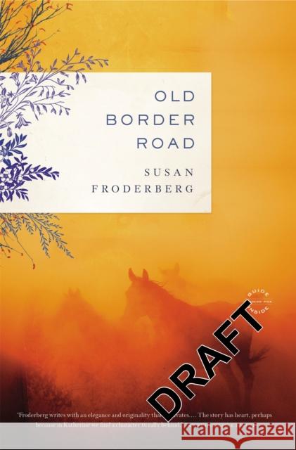 Old Border Road Susan Froderberg 9780316098786 Back Bay Books