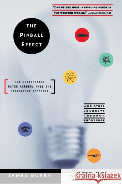 The Pinball Effect: How Renaissance Water Gardens Made Carburetor Possible - And Other Journeys James Lee Burke Hine 9780316116107 Back Bay Books