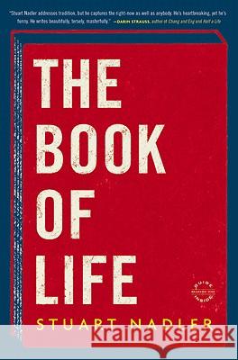 The Book of Life Stuart Nadler 9780316126472 Reagan Arthur Books