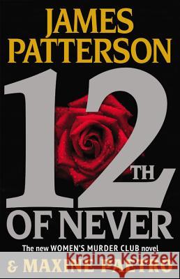12th of Never James Patterson Maxine Paetro 9780316210829 Little Brown and Company