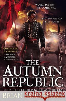 The Autumn Republic Brian McClellan 9780316219112 Orbit