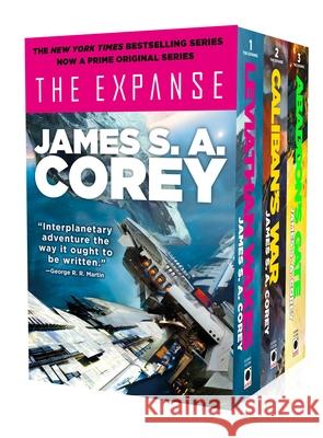 The Expanse Boxed Set: Leviathan Wakes, Caliban's War and Abaddon's Gate James S. A. Corey 9780316311298 Orbit