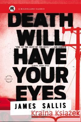 Death Will Have Your Eyes Sallis, James 9780316403245