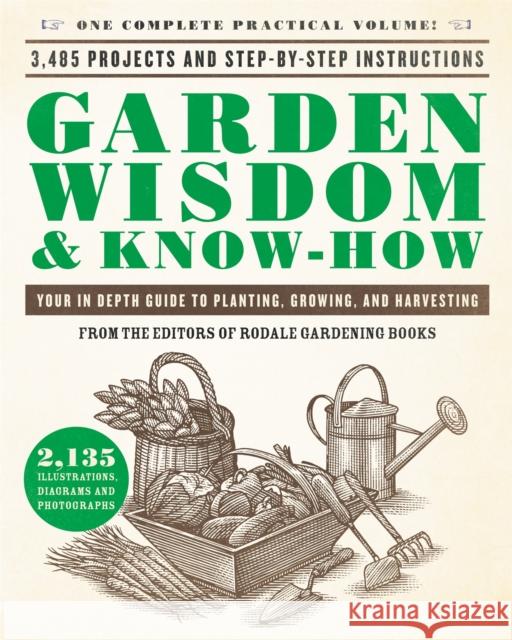 Garden Wisdom & Know-How: Everything You Need to Know to Plant, Grow, and Harvest Rodale Press 9780316442978 Black Dog & Leventhal Publishers