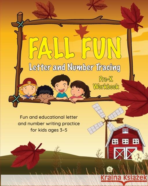 Fall Fun Letter and Number Tracing: Pre-K Workbook Brown Lab Editor 9780316455893 Little, Brown Lab