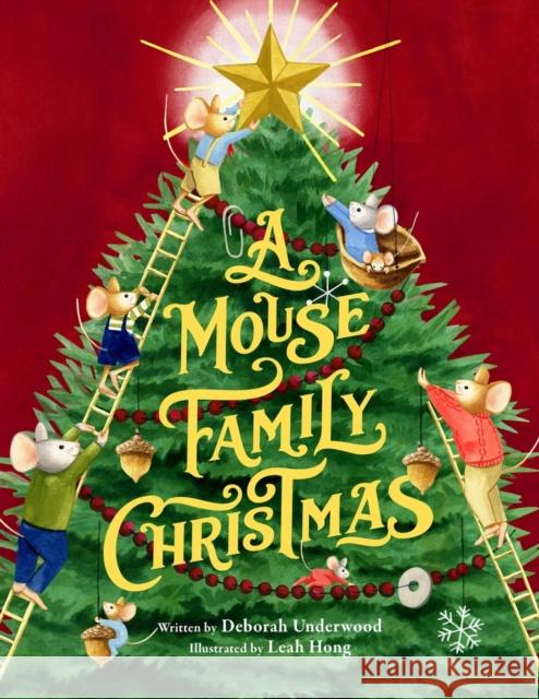 A Mouse Family Christmas Deborah Underwood Leah Hong 9780316467186