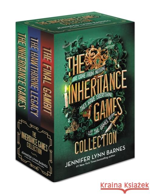 The Inheritance Games Paperback Boxed Set Jennifer Lynn Barnes 9780316553919 Little, Brown Books for Young Readers