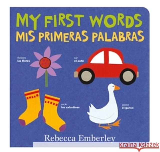 My First Words / Mis Primeras Palabras Rebecca Emberley 9780316570763 Little, Brown