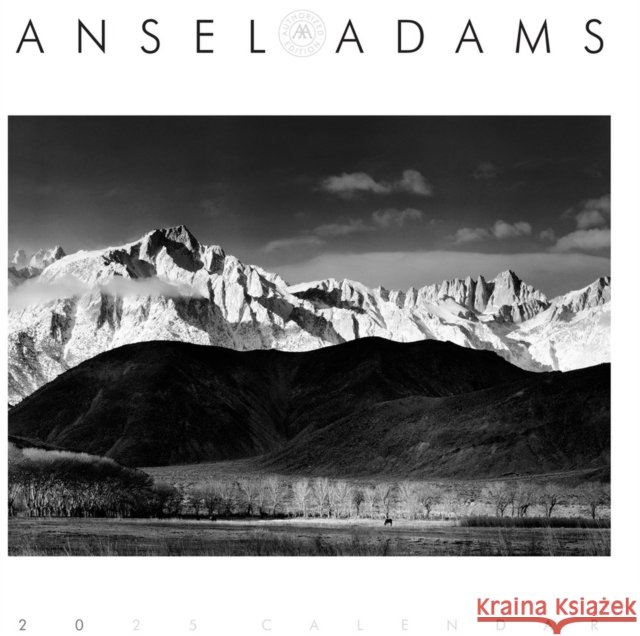 Ansel Adams 2025 Engagement Calendar: Authorized Edition: 12-Month Nature Photography Collection (Weekly Calendar and Planner) Ansel Adams 9780316571609