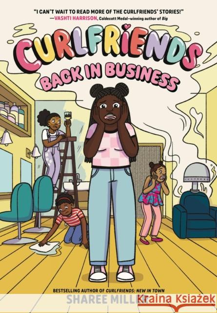 Curlfriends: Back in Business (A Graphic Novel) Sharee Miller 9780316591492 Little, Brown Ink