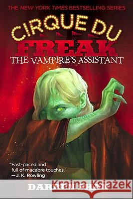 The Vampire's Assistant Darren Shan 9780316606844 Little Brown and Company