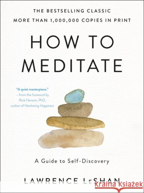 How to Meditate Lawrence LeShan 9780316706353