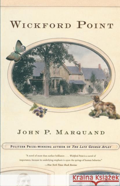 Wickford Point John P. Marquand 9780316836982 Back Bay Books