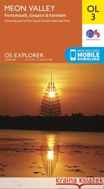 Meon Valley, Portsmouth, Gosport & Fareham Ordnance Survey 9780319242421 Ordnance Survey