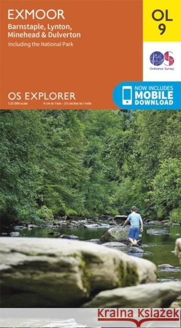 Exmoor, Barnstaple, Lynton, Minehead & Dulverton Ordnance Survey 9780319242483 Ordnance Survey