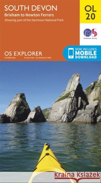 South Devon, Brixham to Newton Ferrers Ordnance Survey 9780319242599 Ordnance Survey