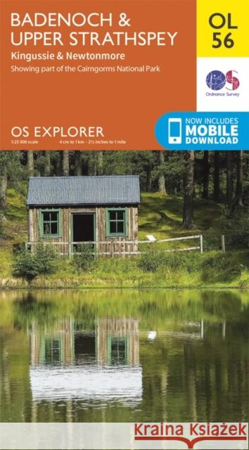 Badenoch & Upper Strathspey, Kingussie & Newtonmore Ordnance Survey 9780319242957 Ordnance Survey