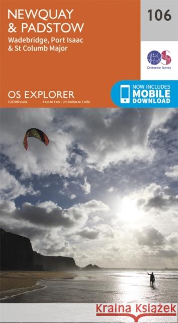 Newquay and Padstow Ordnance Survey 9780319243084 Ordnance Survey