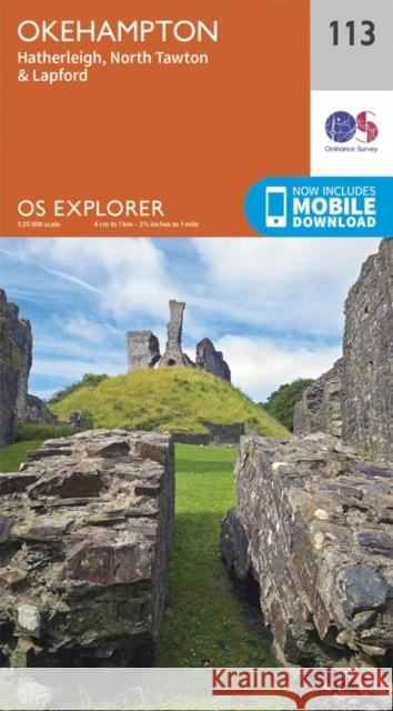 Okehampton Ordnance Survey 9780319243145