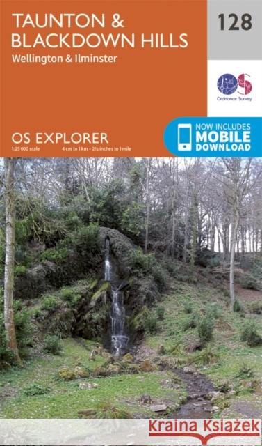 Taunton and Blackdown Hills Ordnance Survey 9780319243244 Ordnance Survey