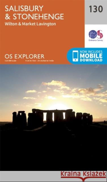Salisbury and Stonehenge Ordnance Survey 9780319243268 Ordnance Survey