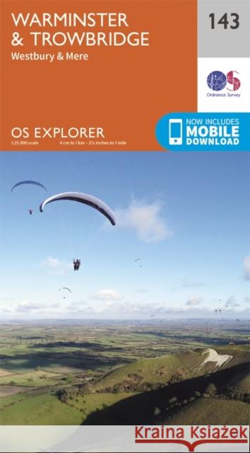 Warminster and Trowbridge Ordnance Survey 9780319243367 Ordnance Survey