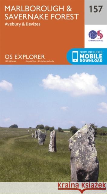 Marlborough and Savernake Forest Ordnance Survey 9780319243503 Ordnance Survey