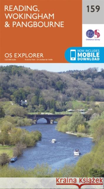 Reading, Wokingham and Pangbourne Ordnance Survey 9780319243527 Ordnance Survey