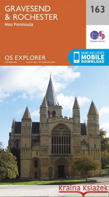 Gravesend and Rochester Ordnance Survey 9780319243565