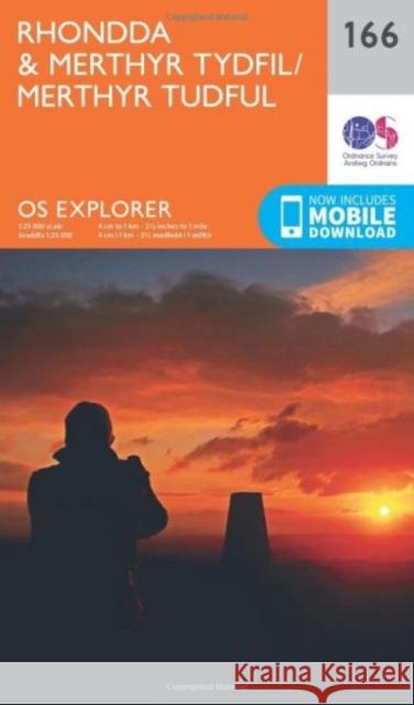 Rhondda and Merthyr Tydfil Ordnance Survey 9780319243596 Ordnance Survey