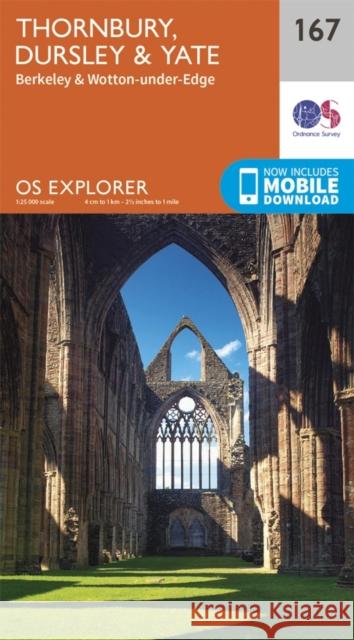 Thornbury, Dursley and Yate Ordnance Survey 9780319243602 Ordnance Survey