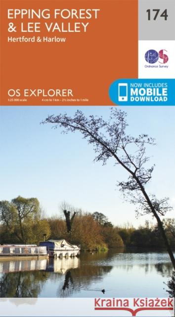 Epping Forest & Lee Valley Ordnance Survey 9780319243671 Ordnance Survey