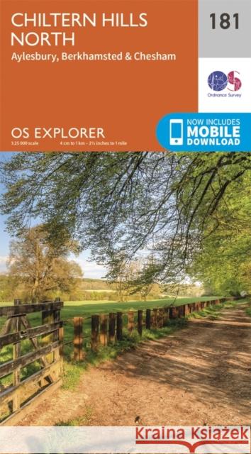 Chiltern Hills North Ordnance Survey 9780319243749 Ordnance Survey