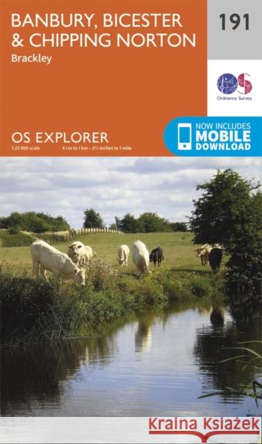 Banbury, Bicester and Chipping Norton Ordnance Survey 9780319243848 Ordnance Survey