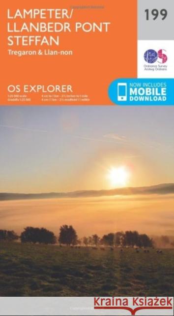 Lampeter, Tregaron and Llan-Non Ordnance Survey 9780319243923 Ordnance Survey