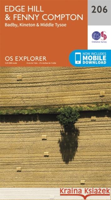 Edge Hill and Fenny Compton Ordnance Survey 9780319243992 Ordnance Survey