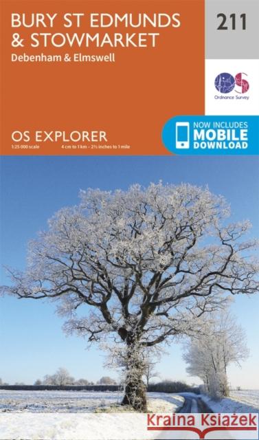 Bury St.Edmunds and Stowmarket Ordnance Survey 9780319244043 Ordnance Survey