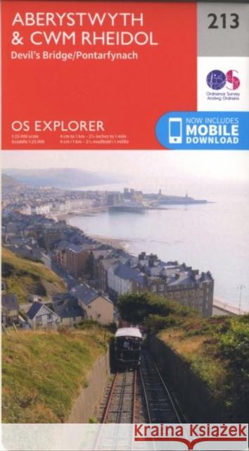 Aberystwyth and Cwm Rheidol Ordnance Survey 9780319244067 Ordnance Survey