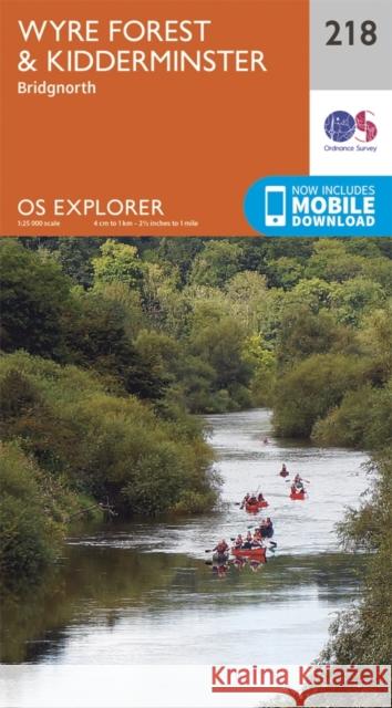 Kidderminster and Wyre Forest Ordnance Survey 9780319244111