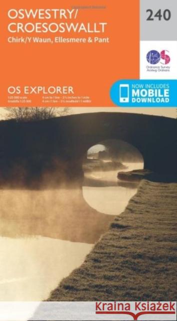 Oswestry / Croesoswallt Ordnance Survey 9780319244333