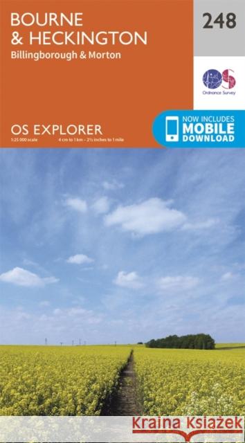 Bourne and Heckington Ordnance Survey 9780319244418 Ordnance Survey