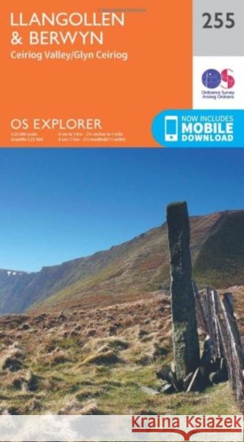 Llangollen and Berwyn Ordnance Survey 9780319244517 Ordnance Survey