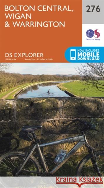 Bolton, Wigan and Warrington Ordnance Survey 9780319244739