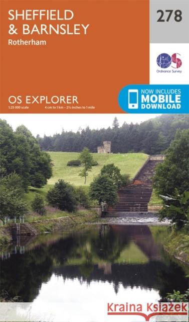 Sheffield and Barnsley Ordnance Survey 9780319244753 Ordnance Survey