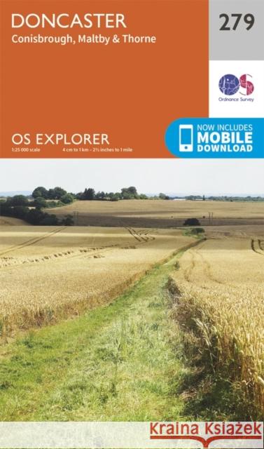 Doncaster, Conisbrough, Maltby and Thorne Ordnance Survey 9780319244760 Ordnance Survey