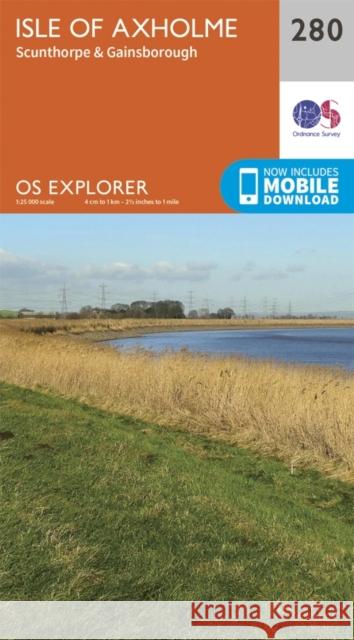 Isle of Axholme, Scunthorpe and Gainsborough Ordnance Survey 9780319244777 Ordnance Survey